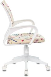 Кресло детское Бюрократ Бюрокидс 1 (Burokids 1 W), ткань, до 120кг, бежевый