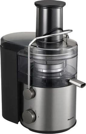 Соковыжималка Panasonic MJ-CB600STQ, центробежная, серебристый и черный