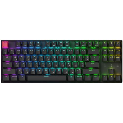 Клавиатура KEYCHRON K8X-B1Z-RU, беспроводная, USB, Bluetooth/Радиоканал, механическая, черный