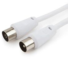 Изображение товара Коаксиальный кабель PREMIER CCV-515-W-3M 75 Ом 3 метра белый для антенны