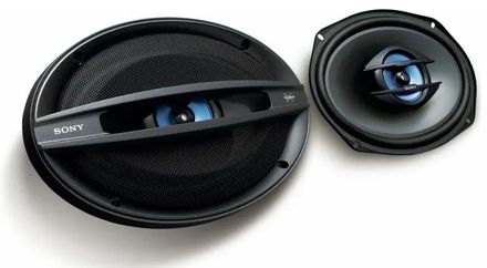 Колонки автомобильные Sony XS-F6927SE,  15x23 см (6x9 дюйм.),  комплект 2 шт.