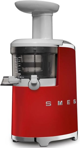 Соковыжималка SMEG SJF01RDEU, шнековая, красный