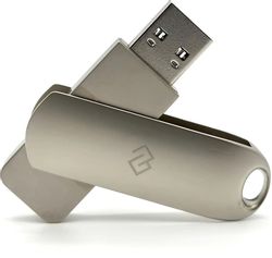 Флешка USB Digma DRIVE3 128ГБ, USB3.0, серебристый