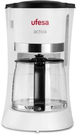 Кофеварка UFESA CG7123 Activa, капельная, белый /белый