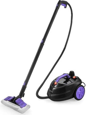 Пароочиститель KitFort КТ-9104-1,  фиолетовый/черный