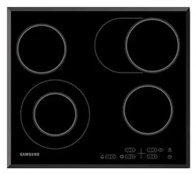 Электрическая варочная панель Samsung C61R1CCMN/BWT, независимая, черный
