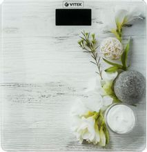 Изображение товара Напольные весы Vitek VT-8077 MC до 180 кг стильное стекло рисунок
