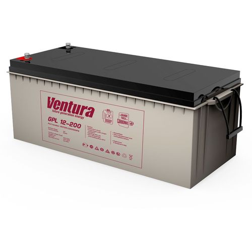Аккумуляторная батарея VENTURA GPL 12-200 для ИБП, 12В, 200Ач [vntgpl1202000f8]