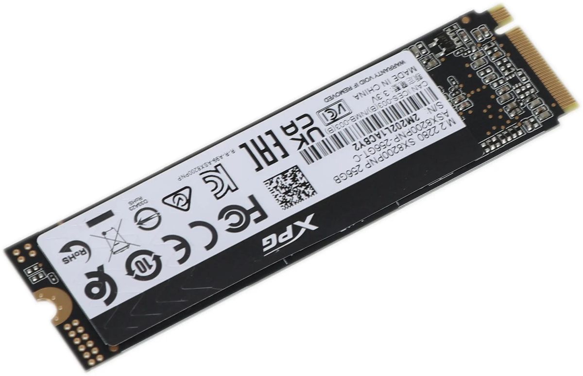 SSD A Data XPG SX8200 Pro ASX8200PNP 256GT C 256 M.2