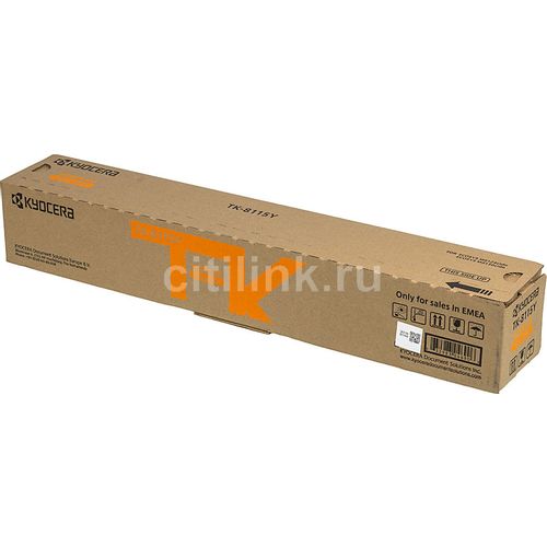 Картридж Kyocera TK-8115Y, желтый / 1T02P3ANL0