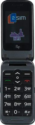 Сотовый телефон Fly Ezzy Trendy черный – купить в Ситилинк | 781442