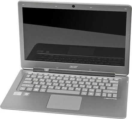 Ультрабук Acer Aspire AS3-951-2634G52iss 13.3", Intel Core i7 2637M 1.7ГГц, 2-ядерный, 4ГБ DDR3, 500ГБ,  Intel HD Graphics  3000, Windows 7 Home Premium, серебристый [lx.rsf02.169 ]