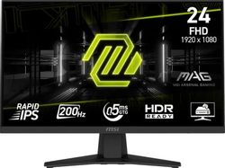 Изображение товара 23.8" Монитор MSI Mag 244F,  1920x1080,  IPS,  200Гц,  1хHDMI,  1хDP,  черный [9s6-3bc41h-011]