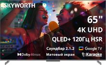 Изображение товара 65 Телевизор SKYWORTH 65Q75G QLED+ 4K Ultra HD Смарт ТВ с Google TV
