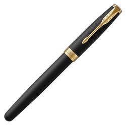 Ручка-роллер Parker Sonnet Core T528 Matte Black GT чернила черный коробка подарочная