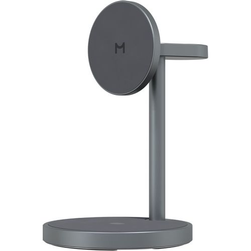 Беспроводное зарядное устройство MAGSSORY WCH012, USB-C, USB-C, 25Вт, 3A, серый