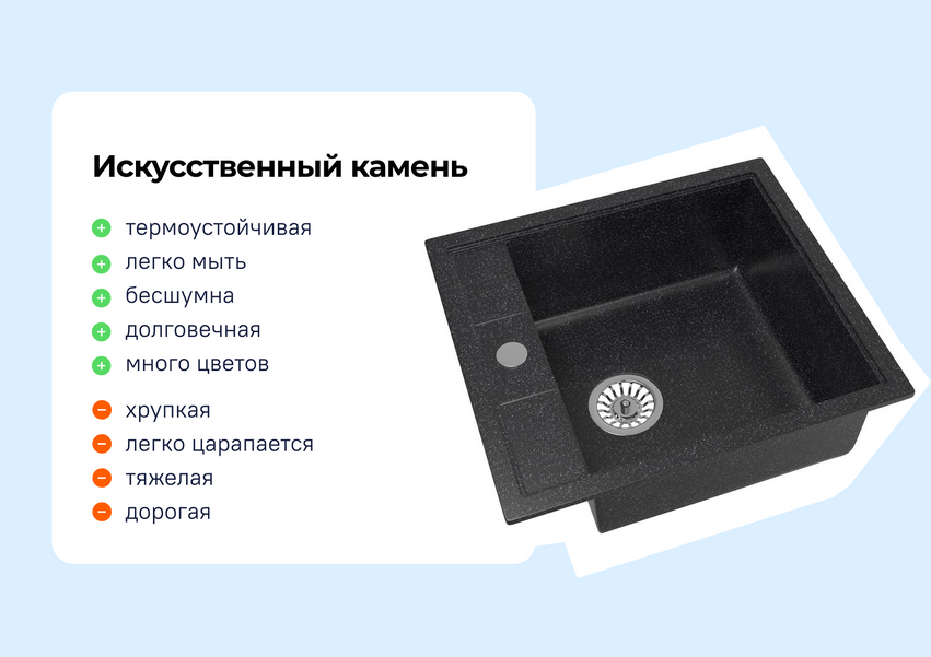 Какое покрытие мойки лучше: нержавейка, керамика или камень? — Журнал ...