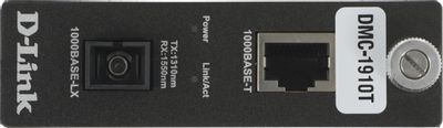 Медиаконвертер D-Link WDM 1x1000Base-T 1x1000Base-LX SC ТХ:1550nm