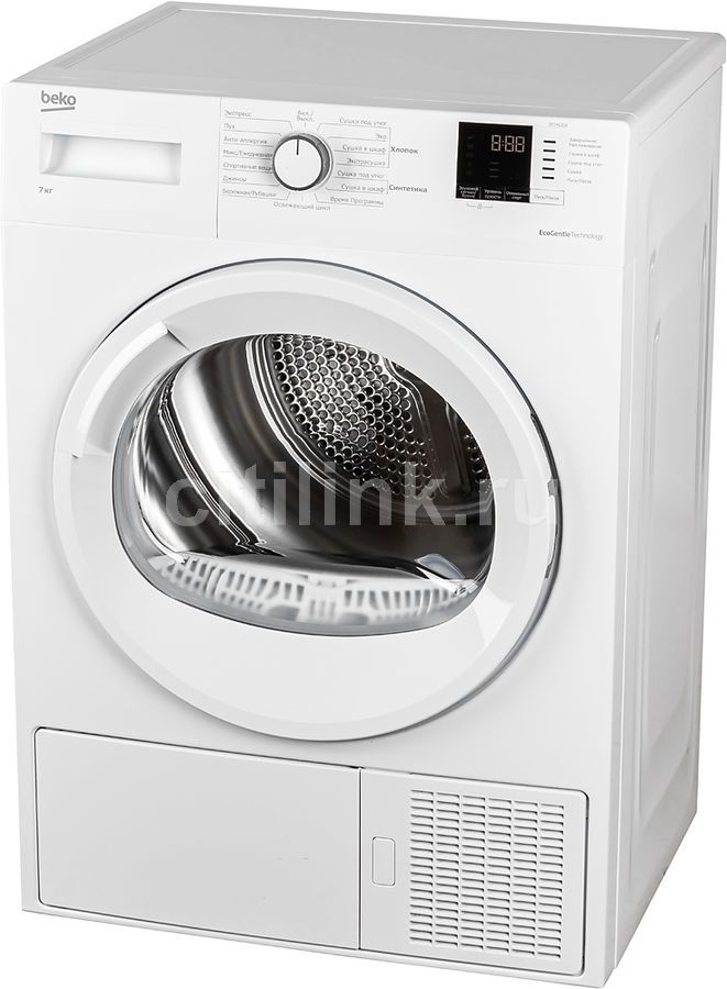 Характеристики Сушильная машина Beko DF7412GA белый (1369632) смотреть ...