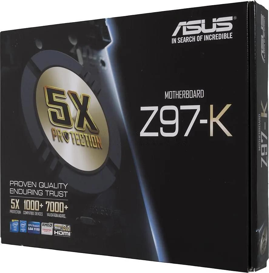 ASUS Z97 K LGA 1150 Intel Z97