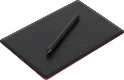 Графический планшет Wacom One by Small А6 черный/красный [ctl-472-n]