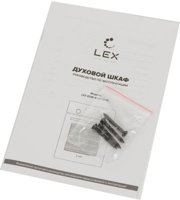 Духовой шкаф LEX EDM 4540 IX, нержавеющая сталь/черный – купить в ...