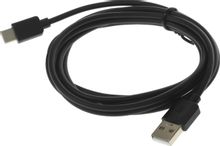 Изображение товара Кабель Buro USB Type-C (m) -  USB (m),  2м,  3A,  черный [bu-usb-ac-2m-3a]