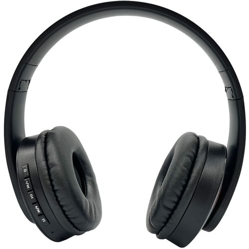 Наушники Hyundai H-HP102, Bluetooth, накладные, черный