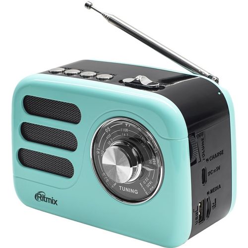 Радиоприемник Ritmix RPR-033, голубой