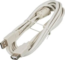 Изображение товара Кабель-удлинитель USB2.0 NingBo 3м с ферритовым фильтром в блистере