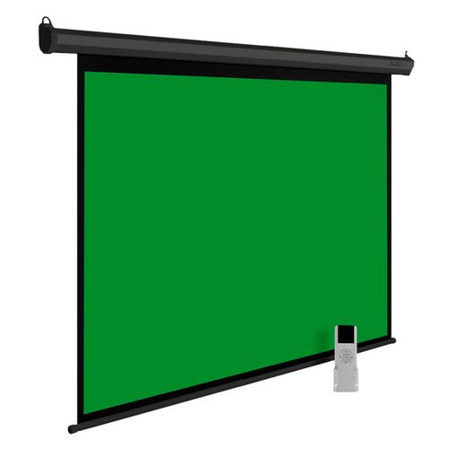 Экран Cactus GreenMotoExpert CS-PSGME-200X200, 200х200 см, 1:1, настенно-потолочный