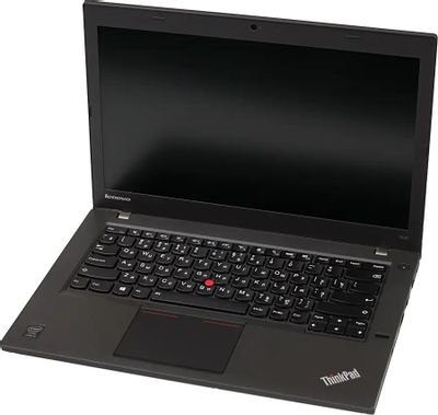 Ноутбук Lenovo ThinkPad T440 20B60045RT, 14", Intel Core i5 4200U 1.6ГГц, 2-ядерный, 4ГБ DDR3, 500ГБ,  16ГБ SSD,  Intel HD Graphics  4400, Windows 7 Professional, черный