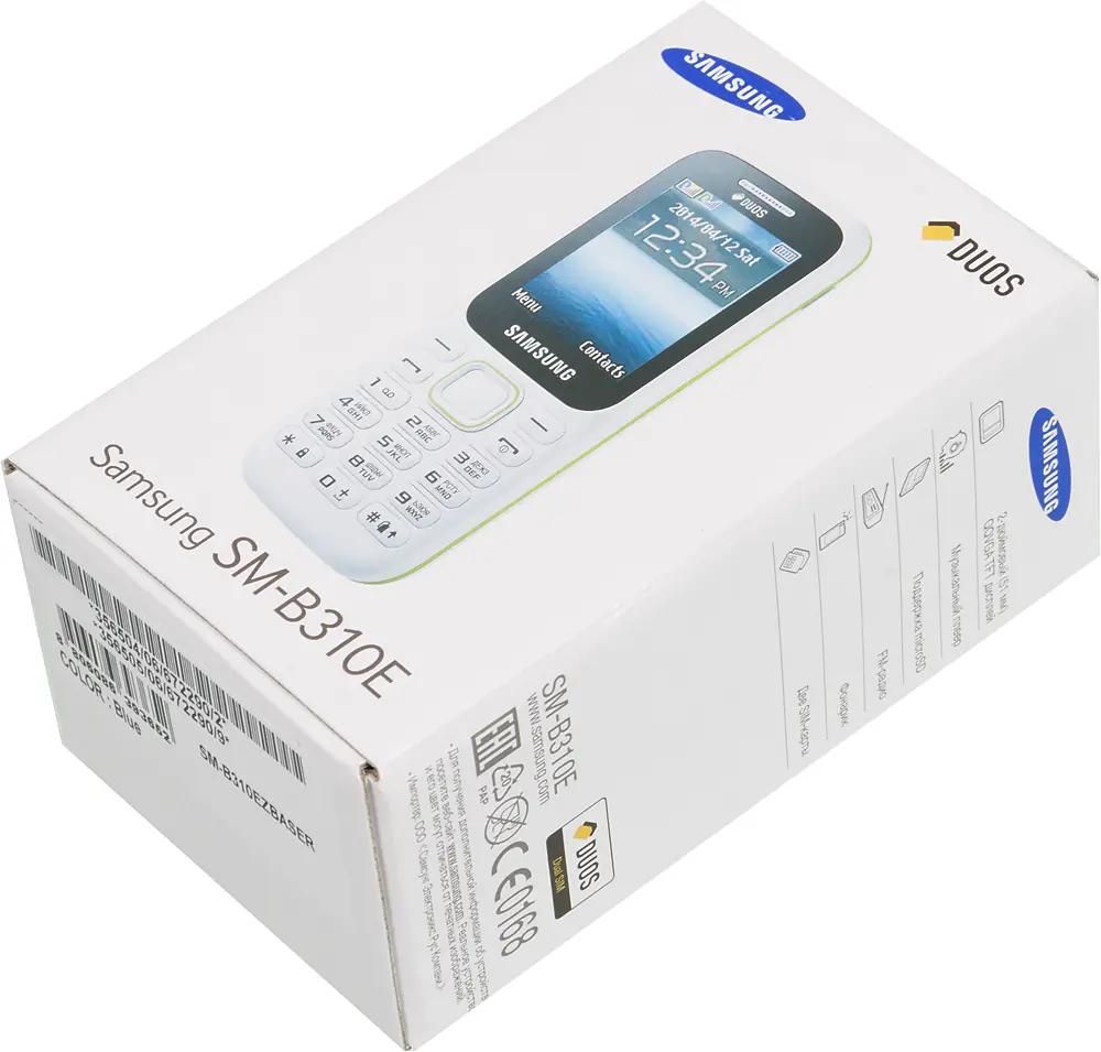 Обзор товара сотовый телефон Samsung SM-B310E Duos, синий (945054) в  интернет-магазине СИТИЛИНК