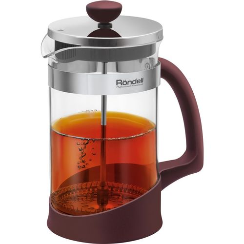 Френч-пресс Rondell Bojole RDS-1903, 1л, бордовый