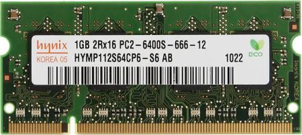 Оперативная память Hynix DDR2 -  1x 1ГБ 800МГц, для ноутбуков (SO-DIMM),  OEM