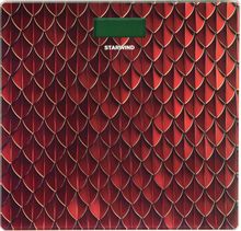 Изображение товара Напольные весы StarWind SSP6035, до 180кг, цвет: рисунок/красный