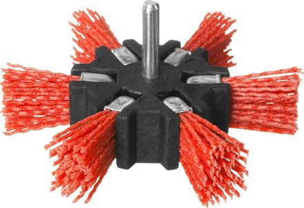 Щетка дисковая Зубр 35163-100_z02,  100мм,  по дереву, металлу