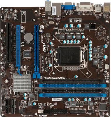 Lga 1155 motherboard discount msi