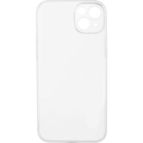 Чехол (клип-кейс) BORASCO для Apple iPhone 14 Plus, прозрачный [70799]