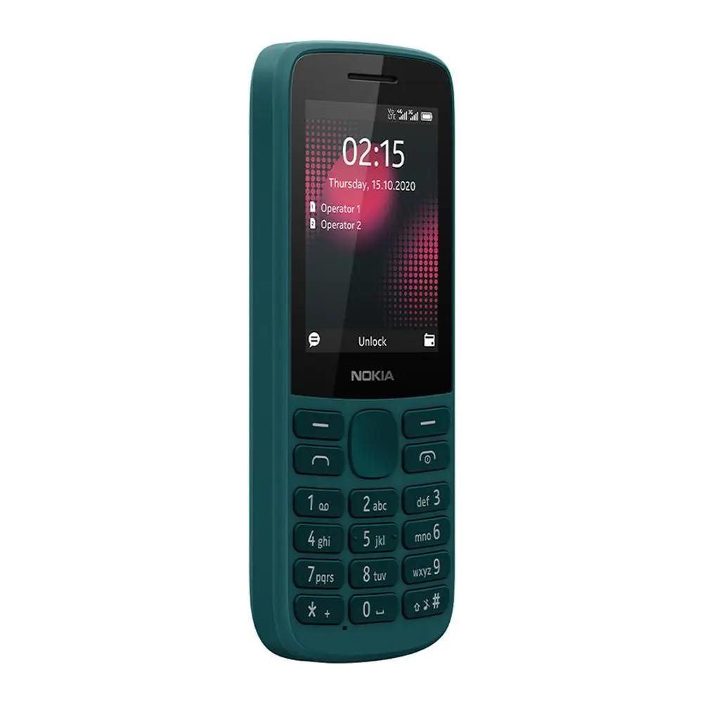 Обзор товара сотовый телефон Nokia 215 4g морская волна (1444984) в  интернет-магазине СИТИЛИНК