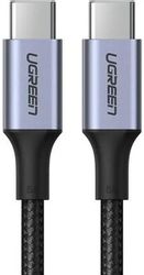 Изображение товара Кабель UGREEN US316,  USB Type-C (m) -  USB Type-C (m),  3м,  5A,  черный [90120]
