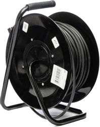 Удлинитель силовой REDVERG MA-291, розеток 4шт, 3x1.0 кв.мм, 16A, 40м, КГ, катушка, черный