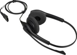 Гарнитура Jabra BIZ 1500 Duo QD, проводные, черный