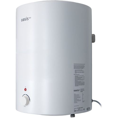 Водонагреватель OASIS Eco VD-30L, накопительный, 1.5кВт, 30л, белый