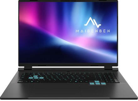 Ноутбук игровой MAIBENBEN X18A-R98957, 18", IPS, AMD Ryzen 9 8945HX 2.5ГГц, 16-ядерный, 24ГБ DDR5, 1ТБ SSD,  NVIDIA GeForce  RTX 5070 для ноутбуков - 8 ГБ, TGP 115Вт, Windows 11 Home,  черный [x18a-r989570r3rhb4e10]