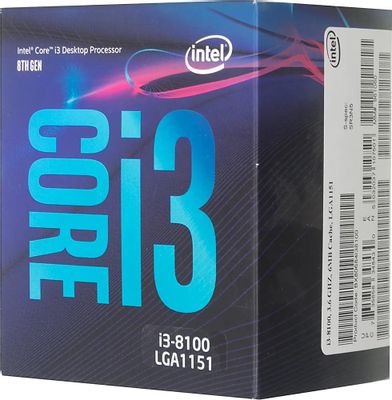 Обзор товара процессор Intel Core i3 8100, LGA 1151v2, BOX ...