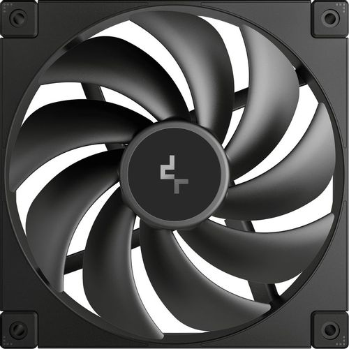 Вентилятор DeepCool FD14 140мм, 4-pin, 1650об/мин, 25.6 дБ, черный, Ret [r-fd14-bknpn1-g]