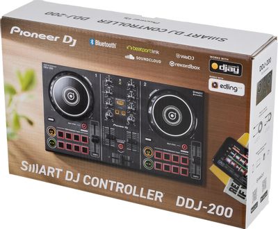 Музыкальный пульт Pioneer DDJ-200 – купить в Ситилинк | 1164269