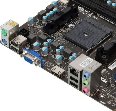 MSI A55M E33 Socket FM2 AMD A55 FCH mATX Ret 880782