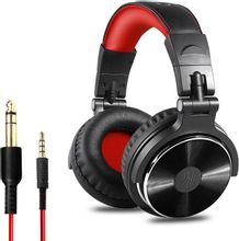 Изображение товара Наушники мониторные ONEODIO Studio Pro 10 закрытые динамические 50 мм проводные черные и красные